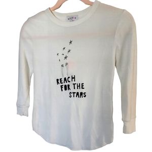Wildfox Kids Star Reacher Girlfriend Thermal Sz M 7/8